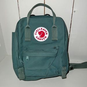 Fjallraven kanken mini green backpack